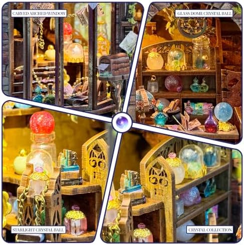 Book Nook Kit DIY Miniature House 3D Wooden Puzzle - Myriad Realms Club - Image 3