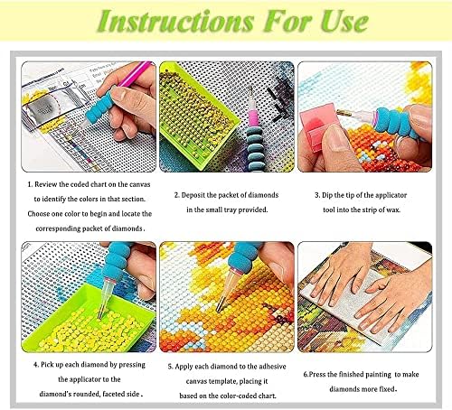 NEGEKFKX 3 Pack Beach Cross-Stitch Kits for Adults Beginners - Image 6