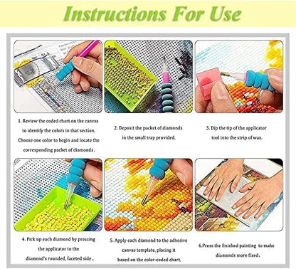 NEGEKFKX 3 Pack Beach Cross-Stitch Kits for Adults Beginners - Image 6
