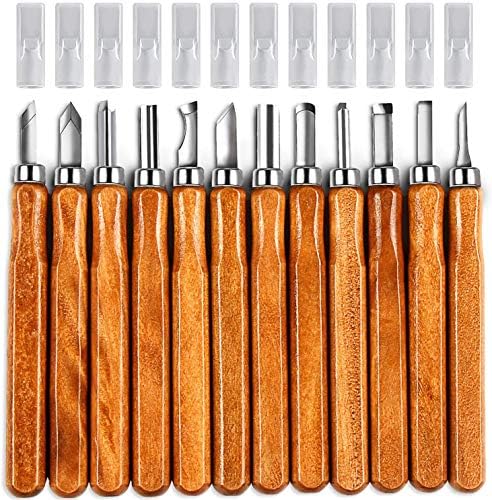 AUGSUN Wood Carving Knife Set, 20 PCS Wood Carving Kit - Image 4