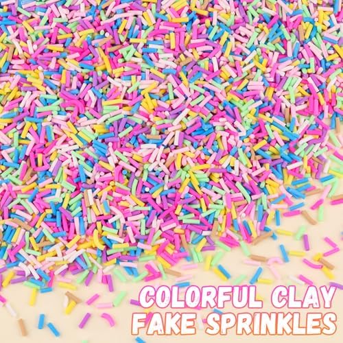 110g Non-edible Slime Mix Ins Slime Add Ins, Fake Sprinkles Slime Charms B - Image 4