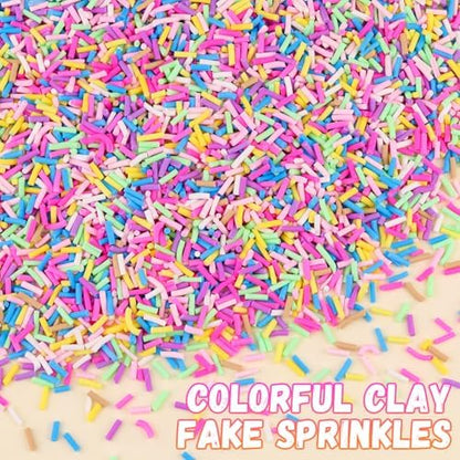 110g Non-edible Slime Mix Ins Slime Add Ins, Fake Sprinkles Slime Charms B - Image 4