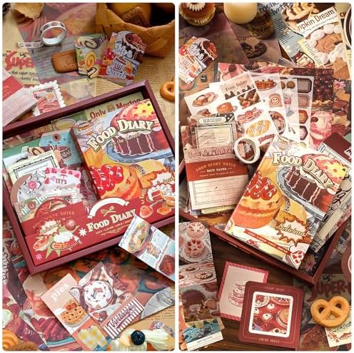 Scrapbooking Supplies Kit, Vintage Junk Journal Supplies,Cute Scrapbook Kit - Image 2