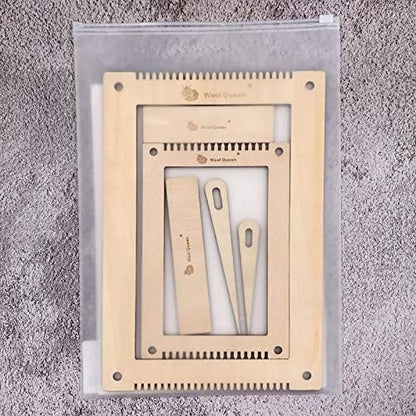 Hand U Journey Medium Rectangle Weaving Loom Kit, 2 Sizes with Tools - Image 7