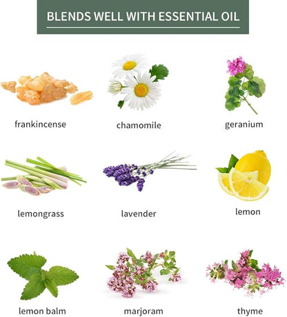 Sedbuwza Eucalyptus Essential Oil, Pure Organic Eucalyptus Fragrance Oil for Diffuser, Humidifier, Soap, Candle, Perfume