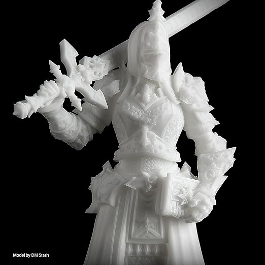 ELEGOO ABS-Like Resin 3.0 Pro, Higher Scratch-Resistance 3D Printing Photopolymer Resin, 405nm UV Resin for MSLA/DLP/LCD Printers Fast Curing High Precision Non-Brittle, White 2000g