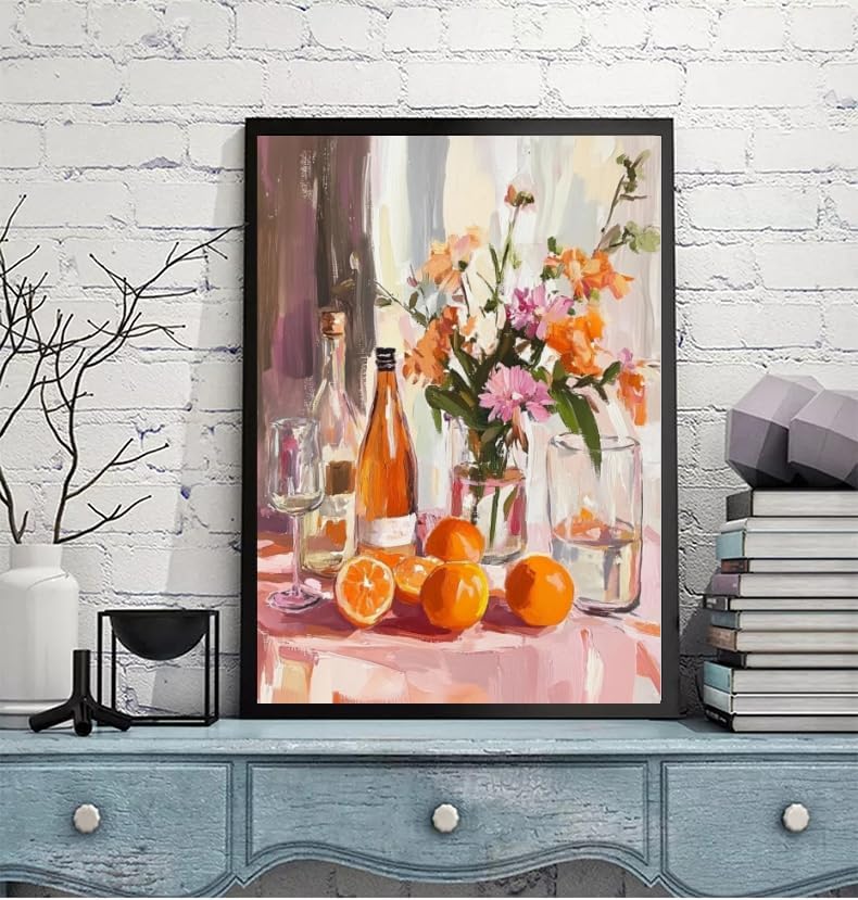 5DDIYART Paint by Numbers for Adults Beginner, Citrus Breakfast Table Paint by Number Kits on Canvas Without Framed,Paint by Easy Acrylic Painting Home Wall Decor 16x20inch - Image 4
