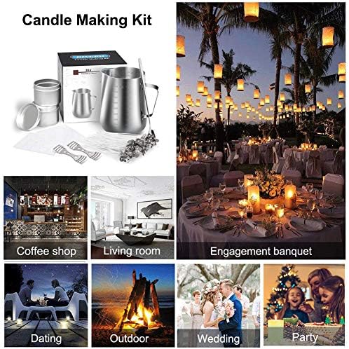 DINGPAI Candle Making Supplies, Wax Melting Pot, DIY Candles Craft Tools - Image 6