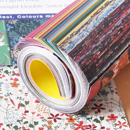6x6" Origami Paper,100Sheets Double Sided Colored Paper,Square Craft Paper - Image 4
