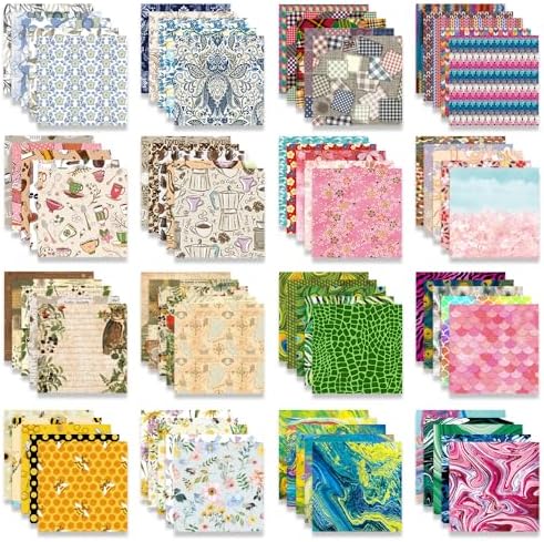 6x6" Origami Paper,10Pack/Set Double Sided Colored Paper,Square Craft Paper - Image 7