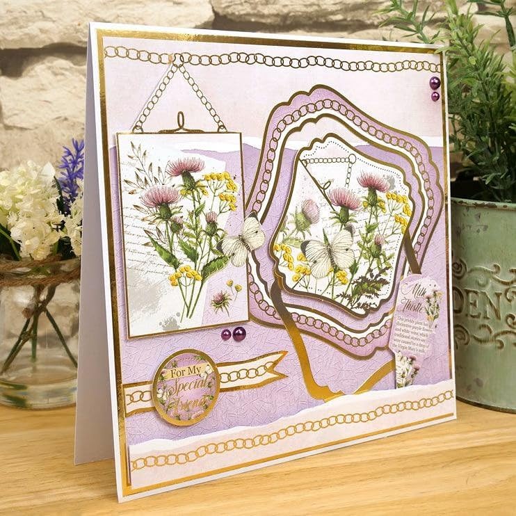 Hunkydory - Deluxe Craft Pad - Card Making Collection (Wildflowers) - Image 6