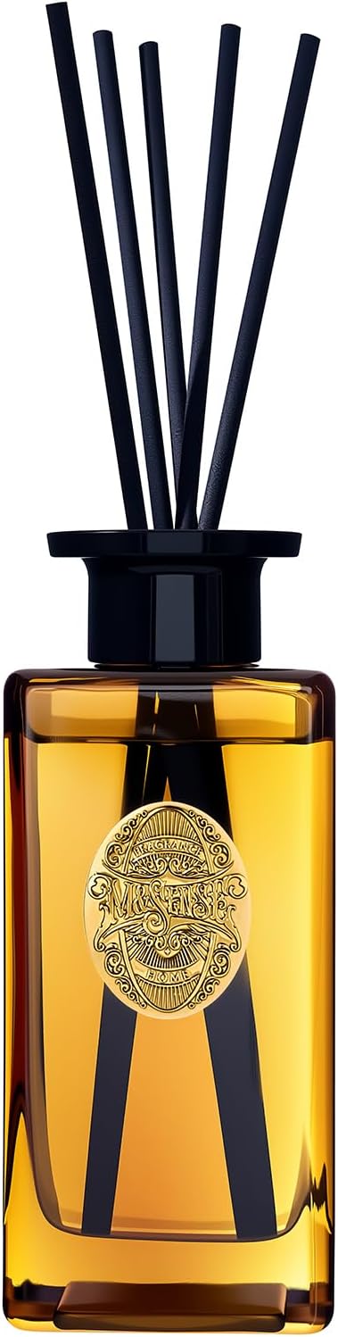M&SENSE 10.14 oz Large Reed Diffuser Set | Neroli Noir Scent Oil Diffuser with Sticks |Hotel Collection Non-Toxic Essential Oil |for Bedroom Bathroom Living Room