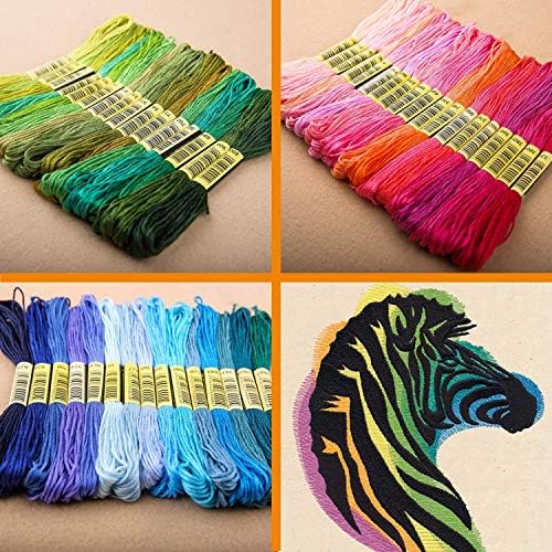 LOVIMAG Embroidery Thread 250pcs Friendship Bracelet String Floss Kit Yarn - Image 3
