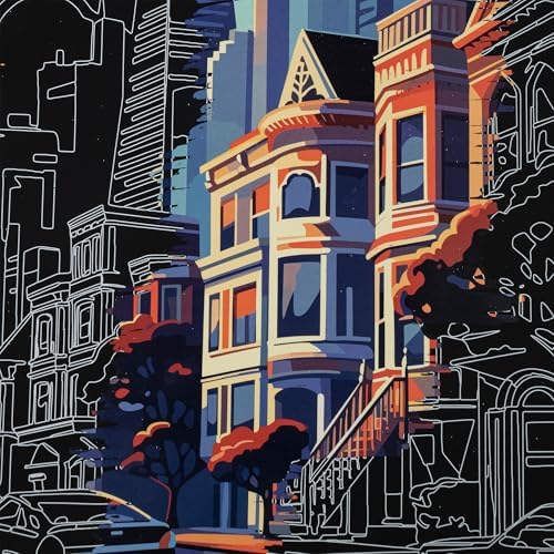 Brea Reese Scratch Art Paper Pad - 6 Metallic Destinations & Stylus Kit - Image 5