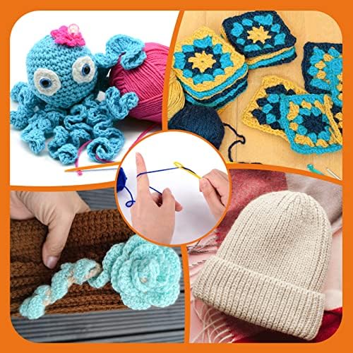 LOVEINUSA 100PCS Plastic Needles for Kids, Large Eye Yarn Needles for DIY Stitchery Plastic Sewing Needles Tapestry - Image 4