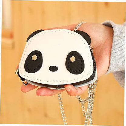 ORFOFE DIY Boys and Girls Coin Purse Handmade Sewing Bag Kit for Girls Pu Small Coin Pouch Craft Kit for Women