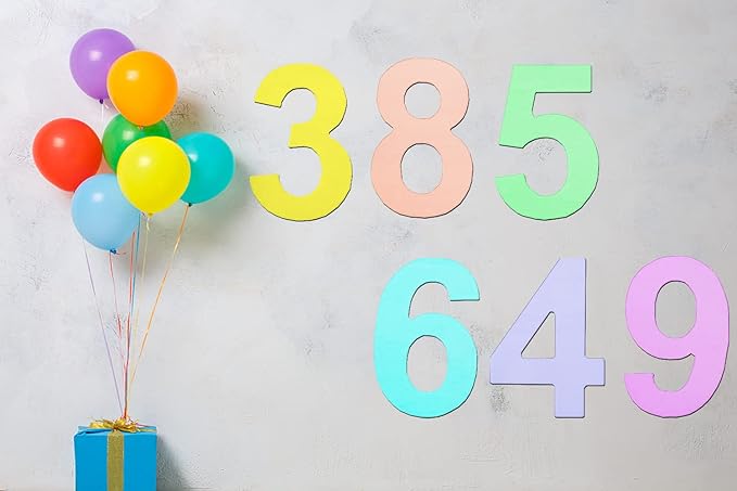 17 inch Large Wooden Numbers, Wood Number, Blank Wooden Number, Wooden Sign Board, Wooden Numbers for Crafts, DIY Projects, Birthday, Party, Wedding Decorations (Number 2)