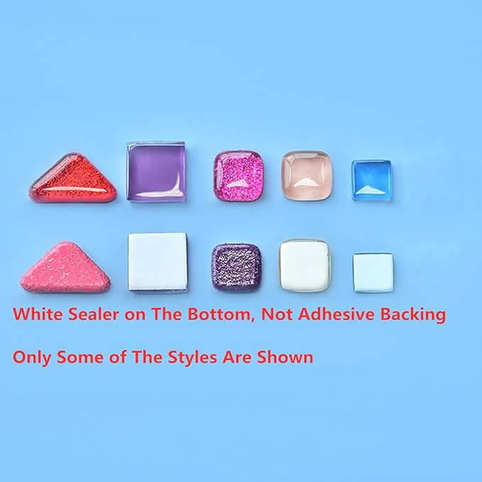 500g Mixed Color Irregular Crystal Mosaic Tiles,Tiny Mosaic Tile DIY Hobbies Children Handmade Crystal Craft for Craft Bathroom Kitchen Home Decoration DIY Art Projects,0.4X0.4 Inch(Purple Series)