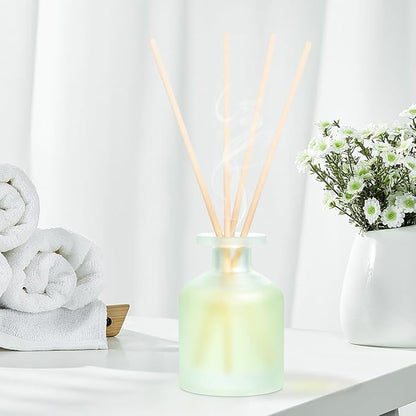 YISOWUH Reed Diffuser - Clean Linen 3.38oz (100ml)*1 Pack Essential Oil Reed Diffuser Set with 8 Sticks, Long Lasting Fragrance for Home, Bathroom, Bedroom, Room, Decor, Gifts