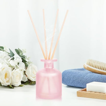 YISOWUH Reed Diffuser - Ebony Rose 3.38oz (100ml) 1 Pack Essential Oil Reed Diffuser Set with 8 Sticks, Long Lasting Fragrance for Home, Bathroom, Bedroom, Room, Decor