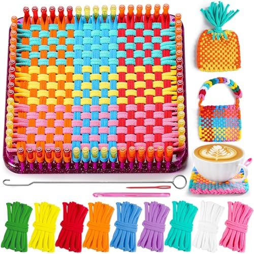CCTVRTV Weaving Loom Kit Toys for Kids and Adults, DIY Arts and Crafts by CCTVRTV