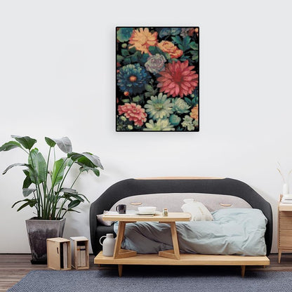 Succulent Stamped Cross Stitch Kits Flowers Patterns Crossstitching Crafts - Image 3
