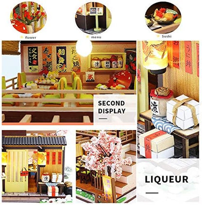 Spilay Book Nook Kit for Adults, Japanese DIY Miniature House Kit - Image 5