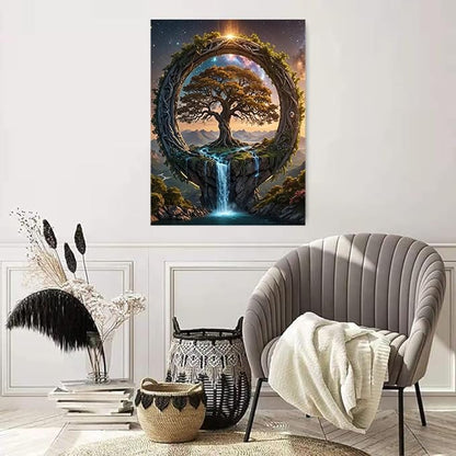 Xylogist Tree of Life Diamond Art Kits for Adults 12X16Inch - Image 4
