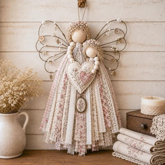 Macrame Wall Weaving Craft,Angel Fabric Hanging DIY Kit by Unknown
