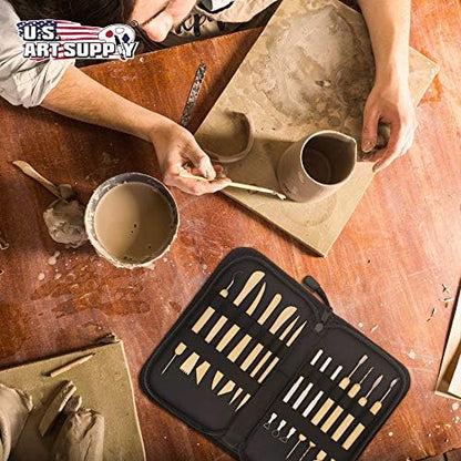 U.S. Art Supply Pottery & Clay Tools Set (14-Piece) - Image 6
