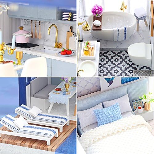 Spilay DIY Miniature House Kit for Adults, Miniature Dollhouse Kit - Image 6