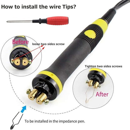 Wood Burnning Kit,Professional Pyrography Wood Burner,Adjustable Temperature Woodburner Machine with Pen for Adults,Wire Tips (Black)