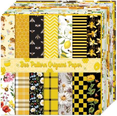 6x6" Origami Paper,50Sheets Double Sided Colored Paper,Square Craft Paper - Image 7