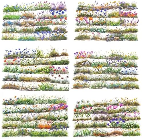 Garden Stickers, Journaling Stickers (120Pcs) by DecorateYourWorld