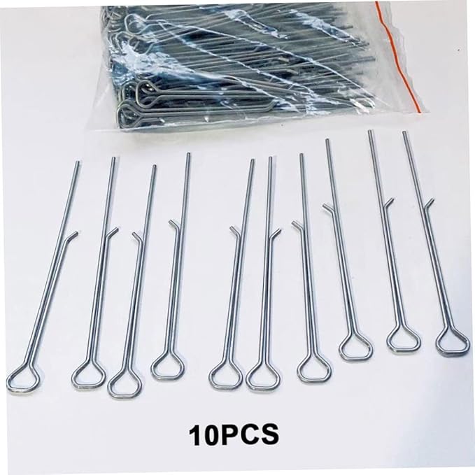 Wick Centering Tool,Candle Making Supplies, Candle Wick Holders Stainless Steel Elastic Wick Centering Clips Device for DIY 10PCS