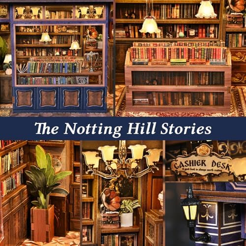 TOYQI Book Nook Kit, DIY Miniature Dollhouse Kit for Adults and Teens - Image 3