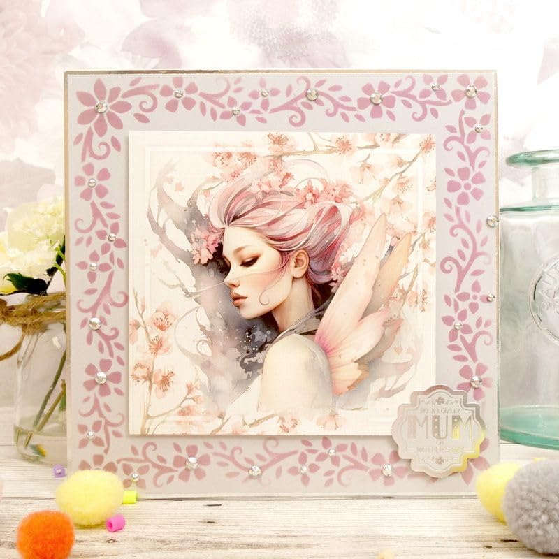 Hunkydory Crafts The Square Little Book of Floral Fairies - Image 4