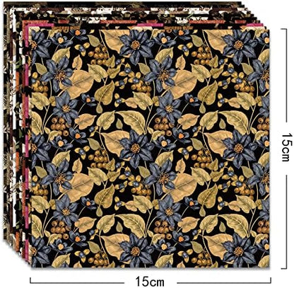 Origami Paper Kit 50 Sheets, 6x6 Inch Double Sided 20 Vivid Colored Paper - Image 3