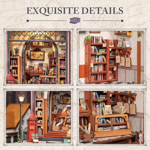 Fsolis Book Nook Kit, Jack's Bookery - Image 6