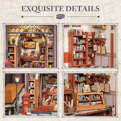 Fsolis Book Nook Kit, Jack's Bookery - Image 6