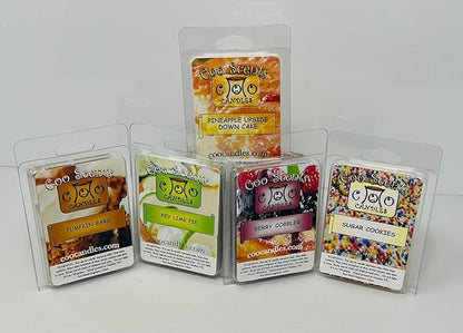 Scented Wax Melts Bar Cubes - 20 Pack - The Ultimate Bakery Set - Made in The USA - Wax Bars Wax Cubes for Scented Wax melt Warmer