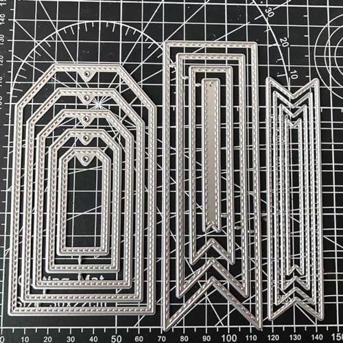 Tag Banner Flag Metal Die Cuts Bookmark Cutting Dies Stencils for DIY Scrapbooking Decorative Embossing DIY Paper Cards by MALISTLN
