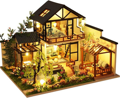 DIY Japanese Miniature House Kit, Book Nook Kit for Adults to Build - Image 6