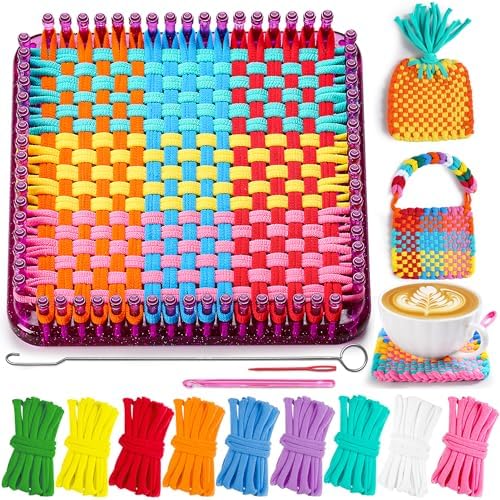CCTVRTV Weaving Loom Kit Toys for Kids and Adults, DIY Arts and Crafts by CCTVRTV