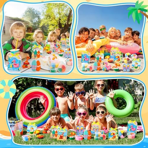 Capoda 48 Sets Summer Air Dry Clay Kits for Kids Back to School Gifts Bulk - Image 6