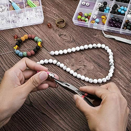 Anezus 1900 Pcs Earring Making Kit with Jewelry Hooks, Fish Hook Earrings, Backs, Jump Rings for Repair, Gifts - Image 7