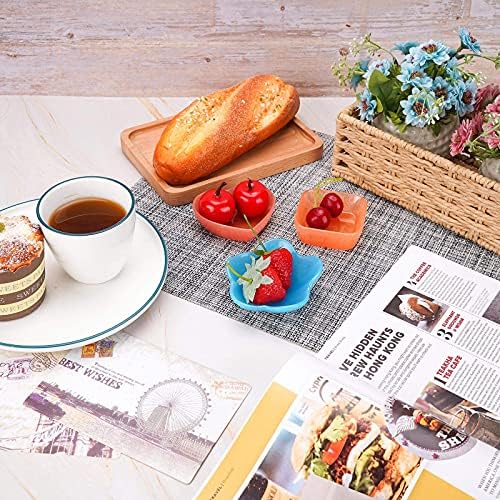 Gartful 3 Pieces Dish Resin Molds, Silicone Jewelry Tray Molds, Storage Container Epoxy Resin Casting Molds for Jewelry Ring Holders, Soap Dish, Candle Holder, 3 Styles(Flower & Heart & Square) - Image 4