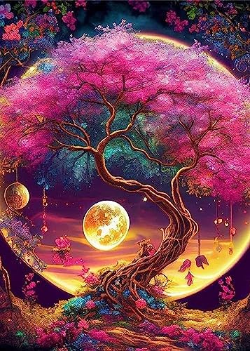 Tree of Life Paint by Numbers Kit for Adults Paint by Number for Adults by Aestalrcus