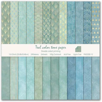 Boho Scrapbook Paper Vintage Flower Pattern Papers Pad 12×12,24 Sheets Double-Sided Bobo Floral Scrapbooking CardStock Paper Pad for Holiday Cardmaking DIY Origami Papers. by iKammo