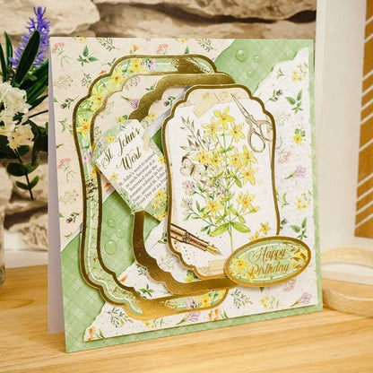 Hunkydory - Deluxe Craft Pad - Card Making Collection (Wildflowers) - Image 5